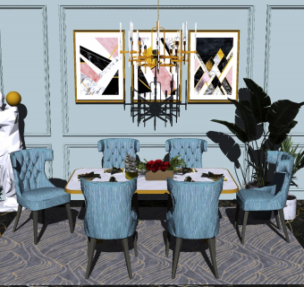 北欧风格家居餐厅